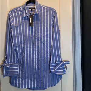 Banana Republic Parker Stripe Blouse NWT